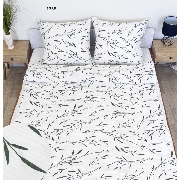 ościel gałązki na bieli